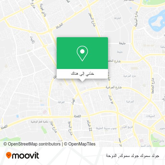 خريطة جولد سموك جولد سموك