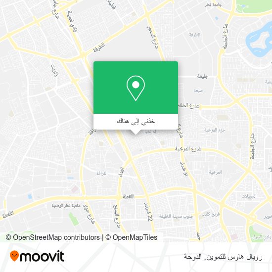 خريطة رويال هاوس للتموين