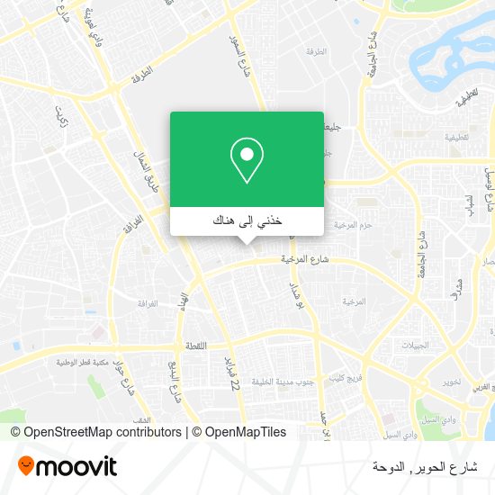 خريطة شارع الحوير