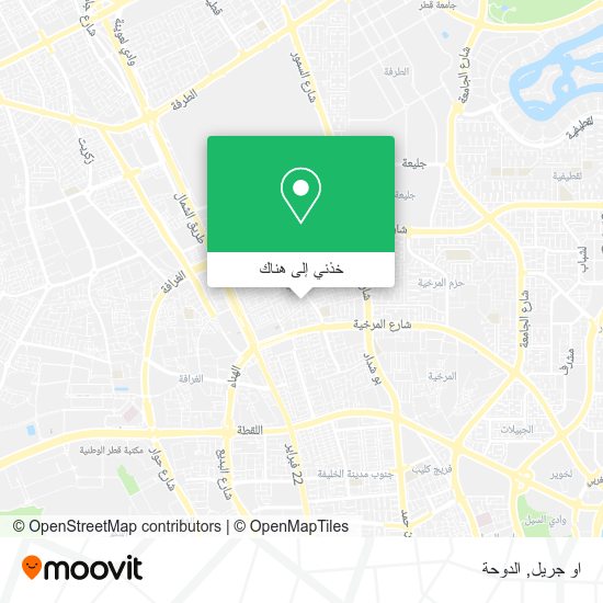 خريطة او جريل