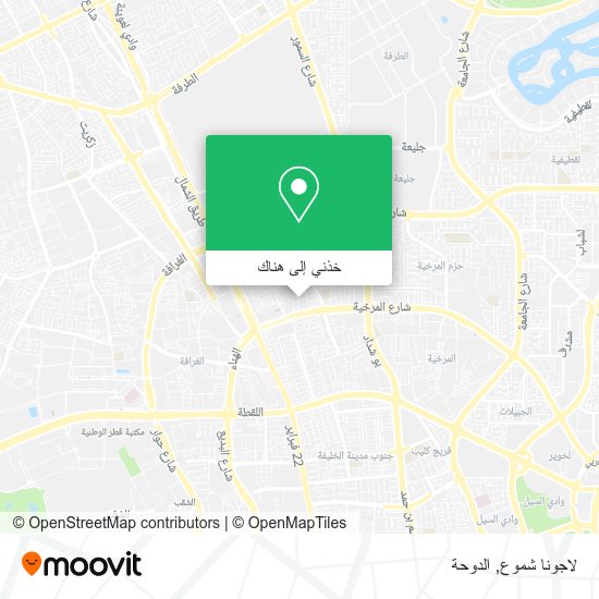خريطة لاجونا شموع