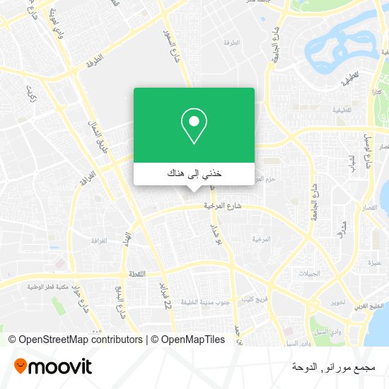 خريطة مجمع مورانو