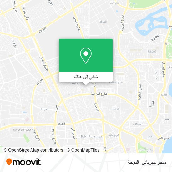 خريطة متجر كهربائي