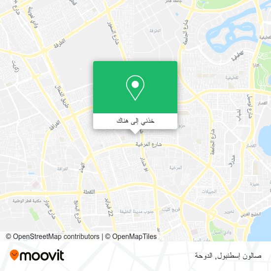 خريطة صالون إسطنبول