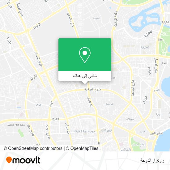 خريطة رونزا