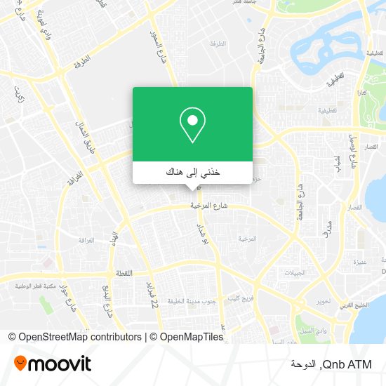 خريطة Qnb ATM