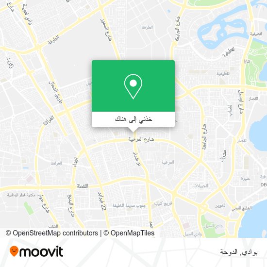 خريطة بوادي