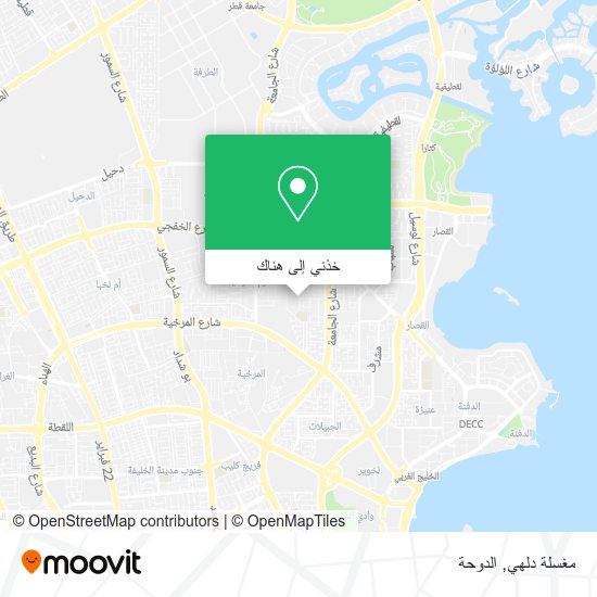 خريطة مغسلة دلهي