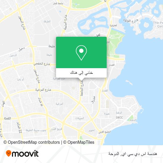 خريطة هندسة اس دي سي اي