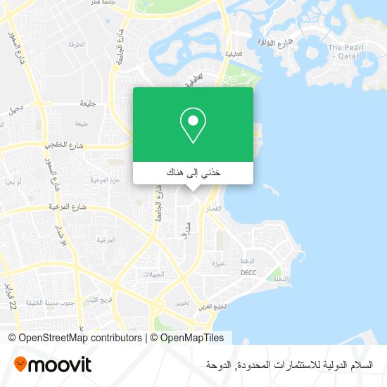 خريطة السلام الدولية للاستثمارات المحدودة