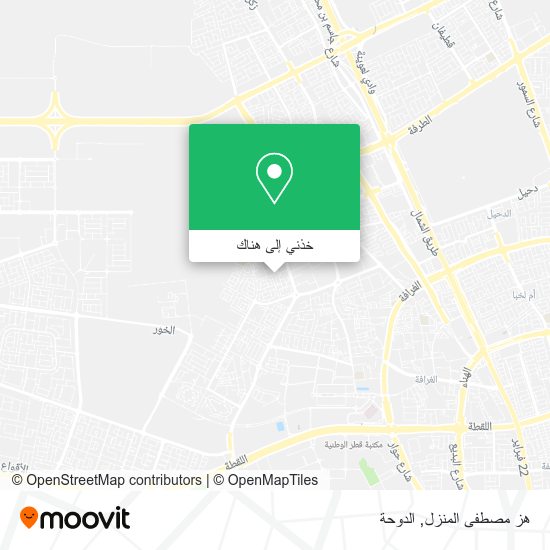 خريطة هز مصطفى المنزل