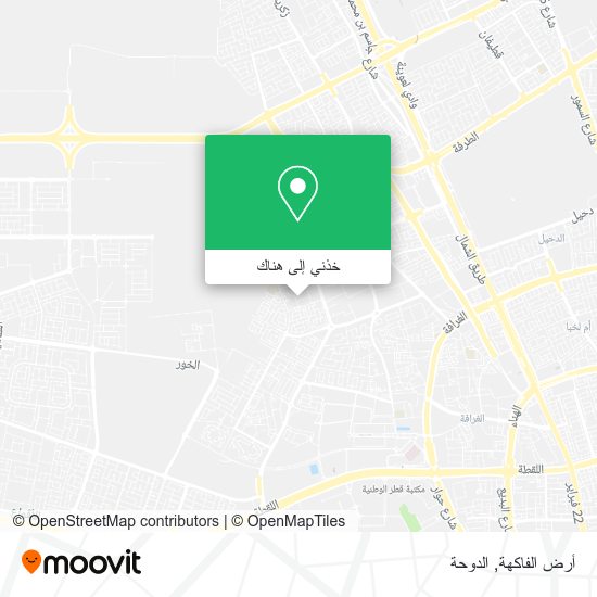 خريطة أرض الفاكهة