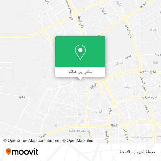 خريطة مغسلة الفيروز