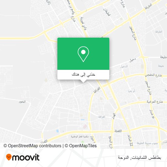 خريطة بطاطس الثمانينات