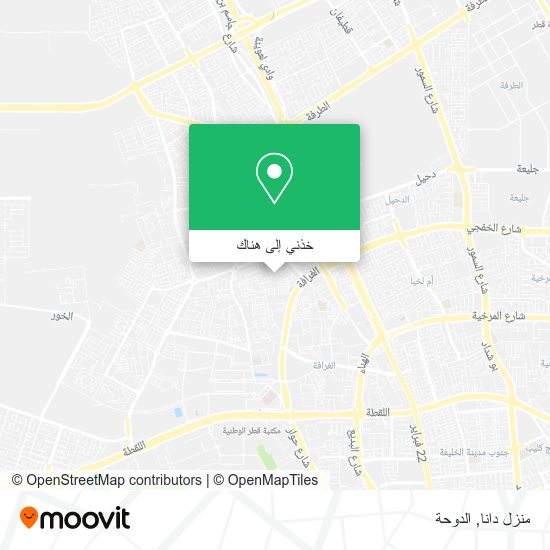 خريطة منزل دانا