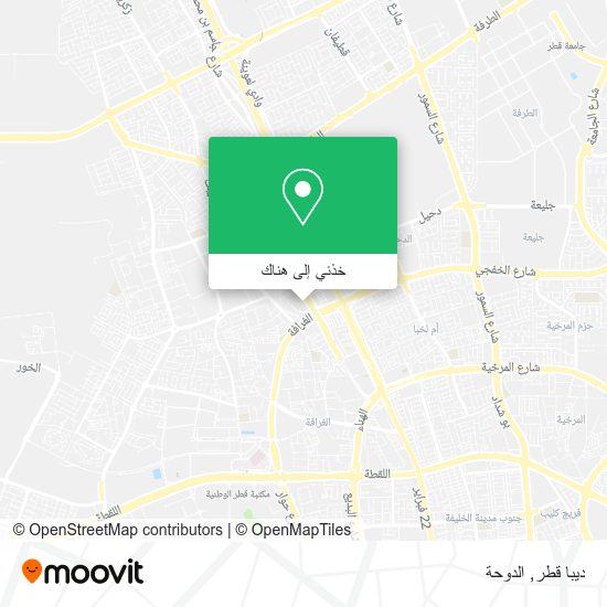 خريطة ديبا قطر