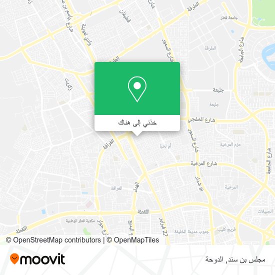خريطة مجلس بن سند