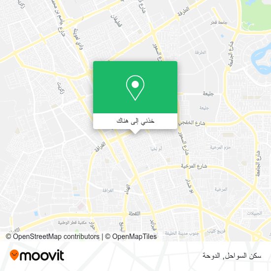 خريطة سكن السواحل