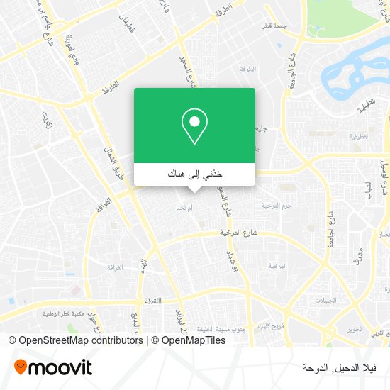 خريطة فيلا الدحيل
