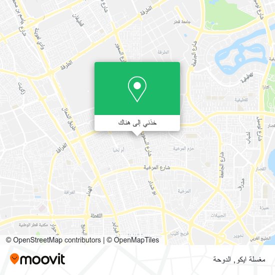 خريطة مغسلة ايكو