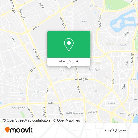 خريطة مزرعة سيدة