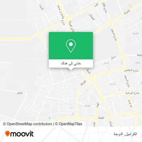 خريطة الكراميل