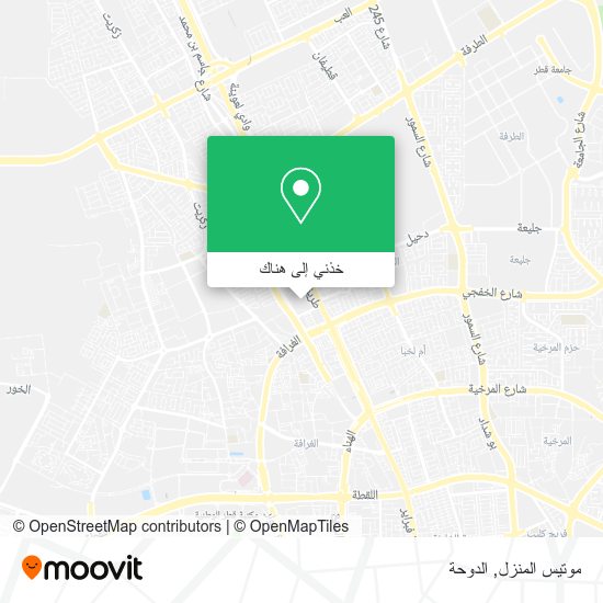خريطة موتيس المنزل