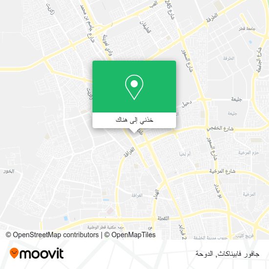 خريطة جافور فابيناكاث