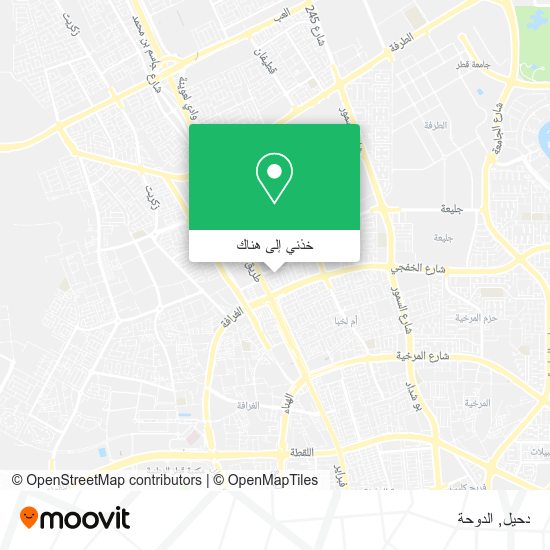 خريطة دحيل
