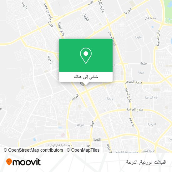 خريطة الفيلات الوردية