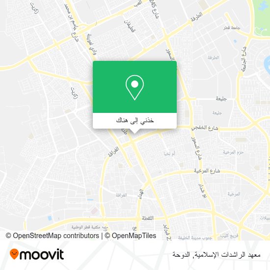 خريطة معهد الراشدات الإسلامية