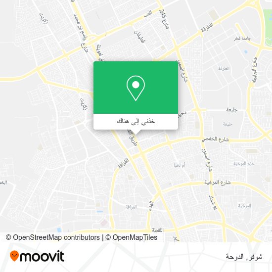 خريطة شوفو