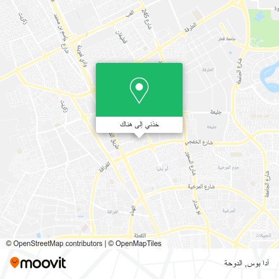خريطة آدا بوس