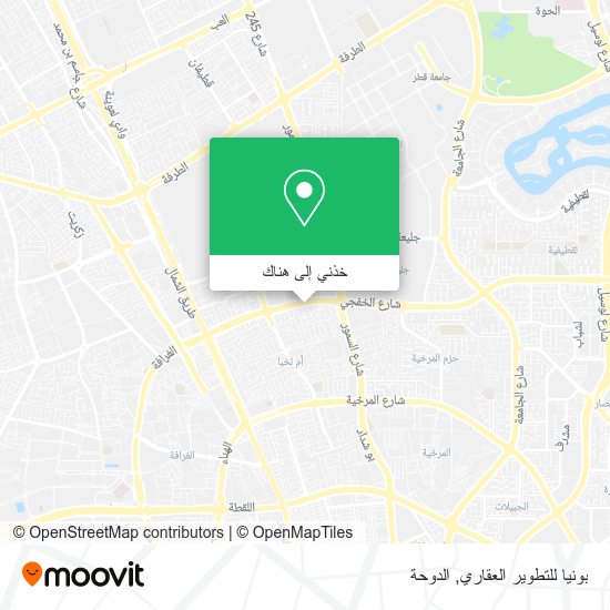 خريطة بونيا للتطوير العقاري
