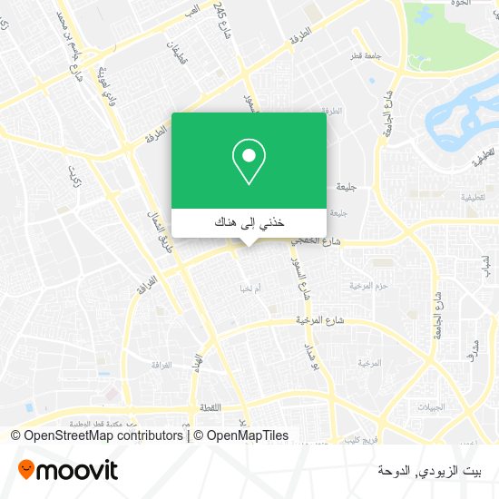خريطة بيت الزيودي