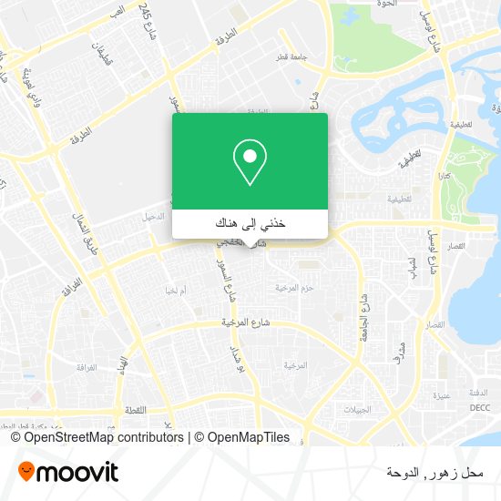 خريطة محل زهور