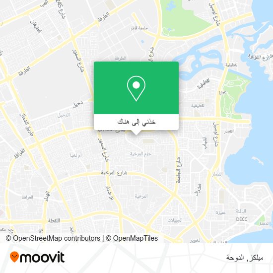 خريطة ميلكز