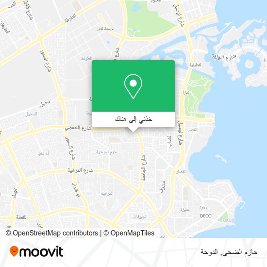 خريطة حازم الضحى
