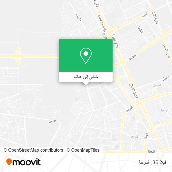 خريطة فيلا 36