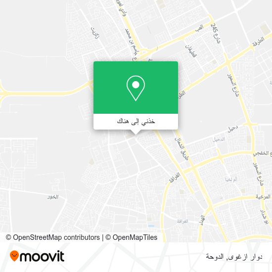 خريطة دوار ازغوى