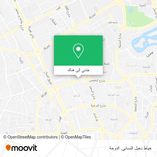 خريطة خياط دحيل النسائي