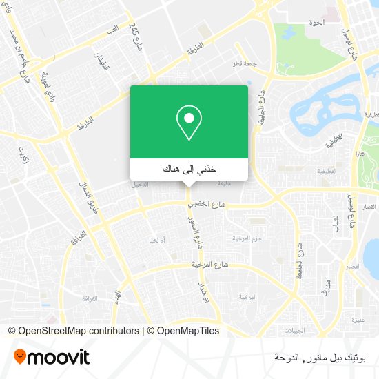 خريطة بوتيك بيل مانور