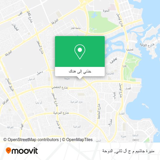خريطة منيرة جاشيم م ج آل ثاني
