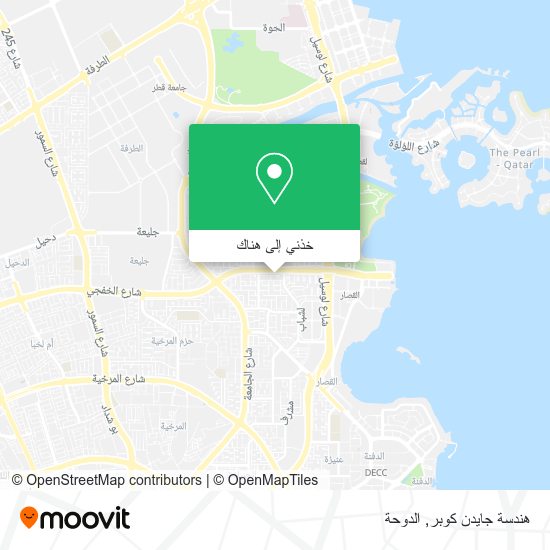 خريطة هندسة جايدن كوبر