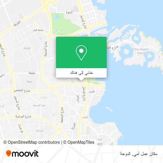 خريطة مكان عمل أمي