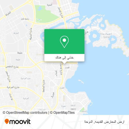 خريطة ارض المعارض القديمه
