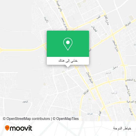 خريطة خياط