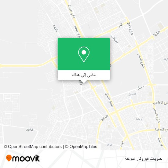 خريطة حلويات فيرونا