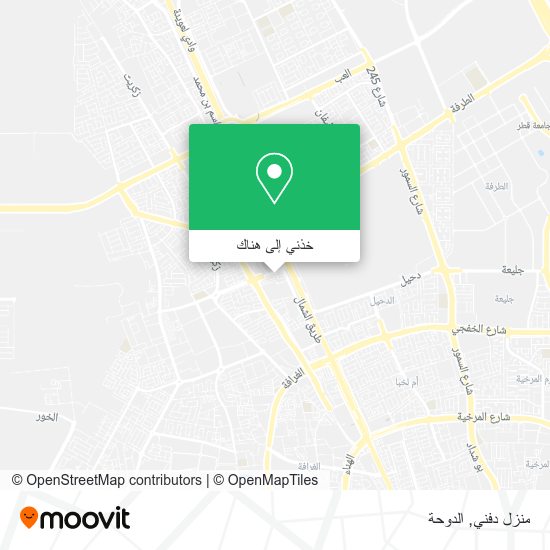 خريطة منزل دفني