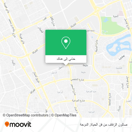 خريطة صالون الزفاف من فن الحياة